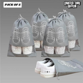 Shoe Bag - Transparent Window Portable Travel Dust-Proof Shoe Bags