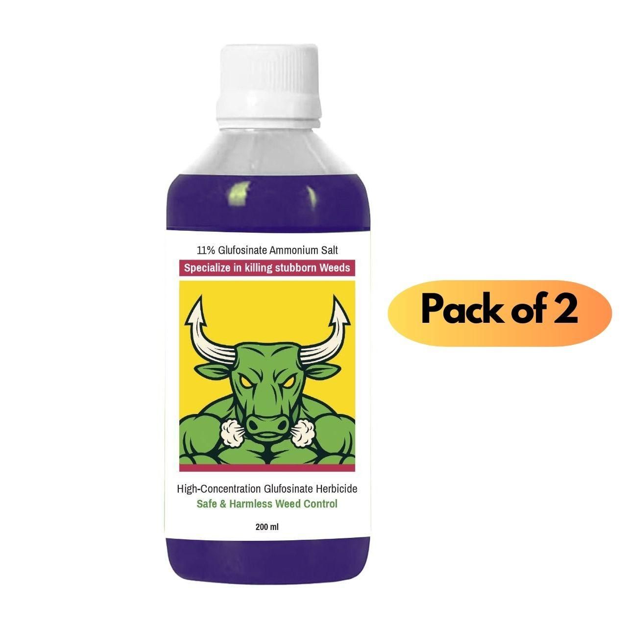 High-Concentration Glufosinate Herbicide All Crops,Organic (Pack of 2)