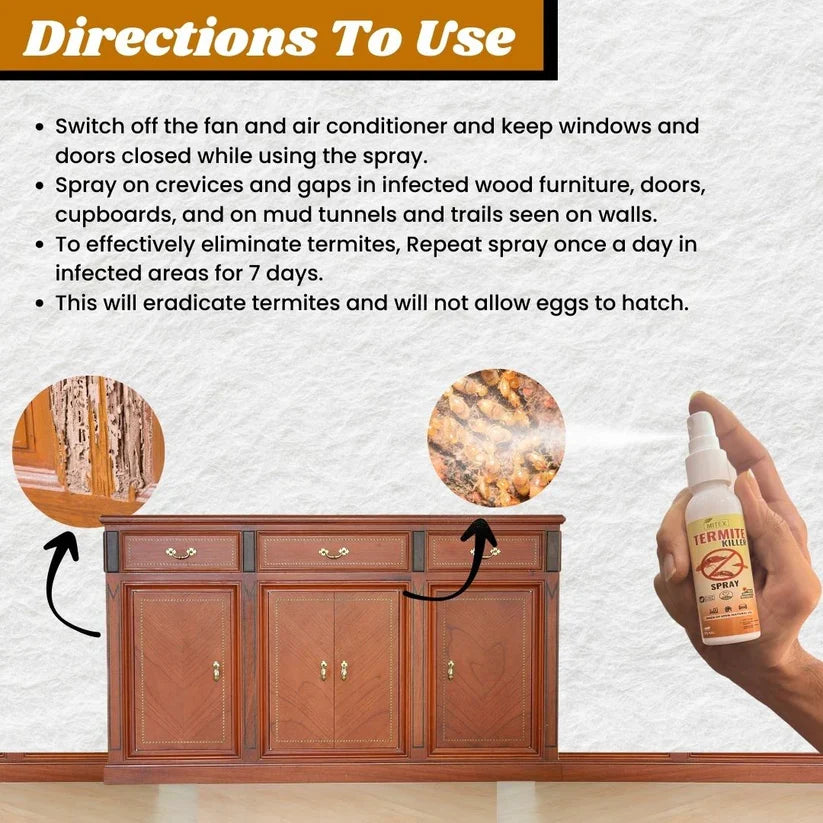Termite Killer Spray - Effective solution for home ( Buy 1 Get 2 FREE🔥)