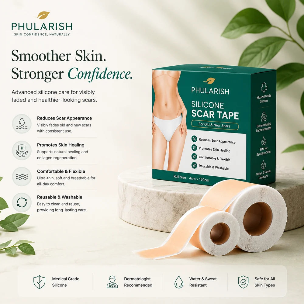 Silicone Scar Remover Tape for Acne & Wrinkles