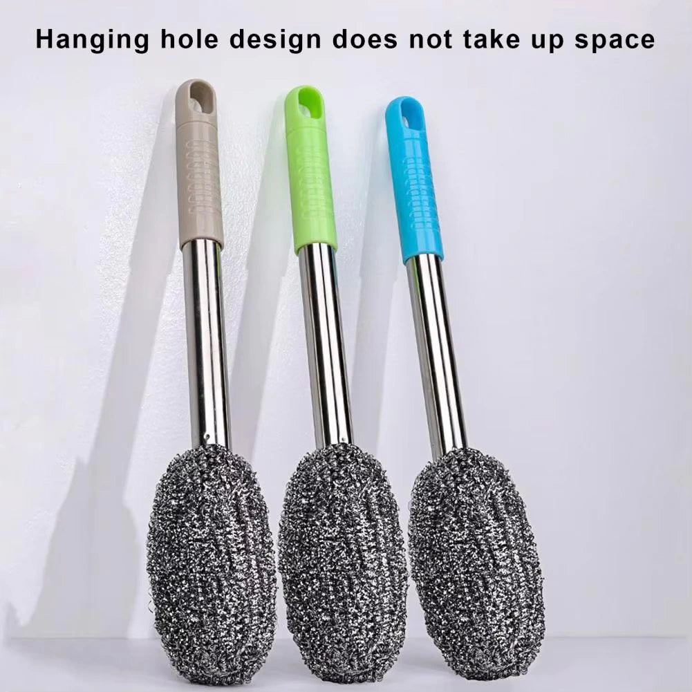 Bottle Jar Toilet Cleaner Brush Scrubber ( BUY 1 GET 1 FREE )