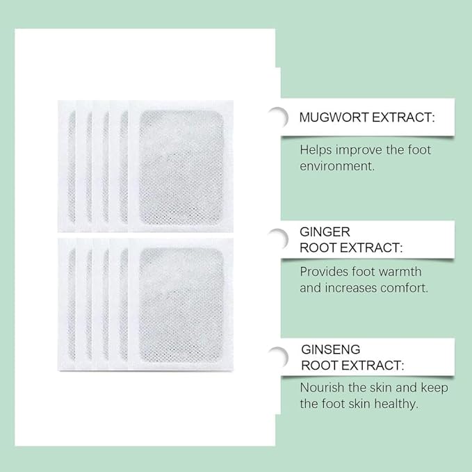 Herbal Ingredient Detox Foot Pads (PACK OF 10)
