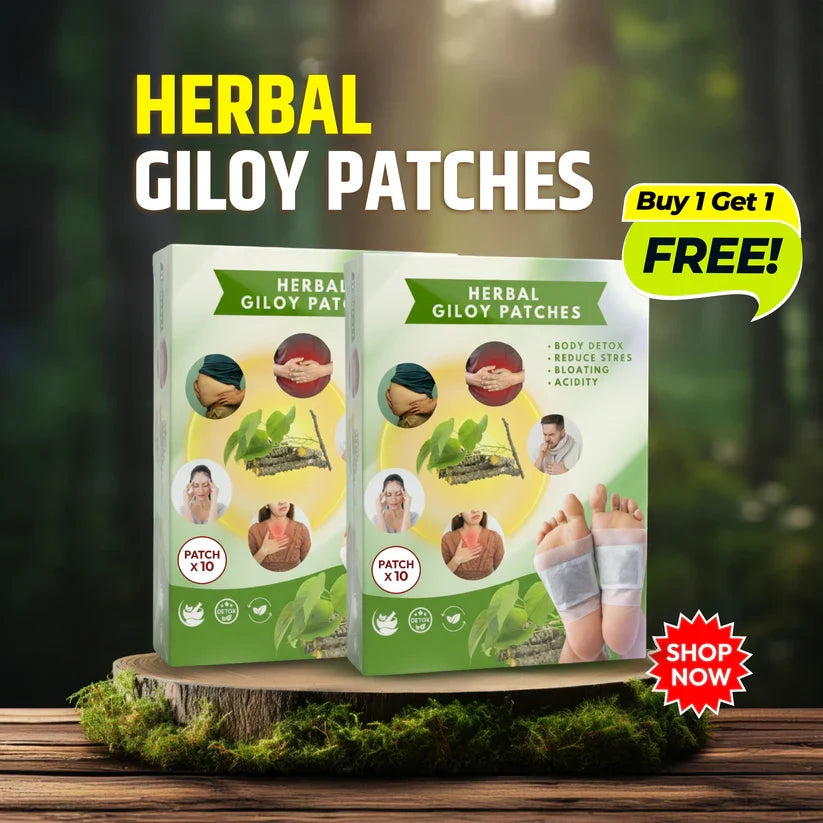 𝐇𝐞𝐫𝐛𝐚𝐥 𝐆𝐢𝐥𝐨𝐲 𝐏𝐚𝐭𝐜𝐡𝐞𝐬 🌿✨ (𝐁𝐮𝐲 𝟏 𝐆𝐞𝐭 𝟏 𝐅𝐫𝐞𝐞🔥🔥)