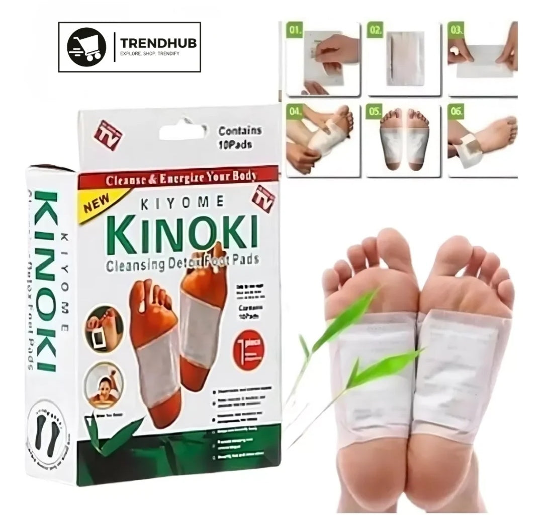 Kinoki Foot Patches – Herbal Foot Care & Wellness Patches