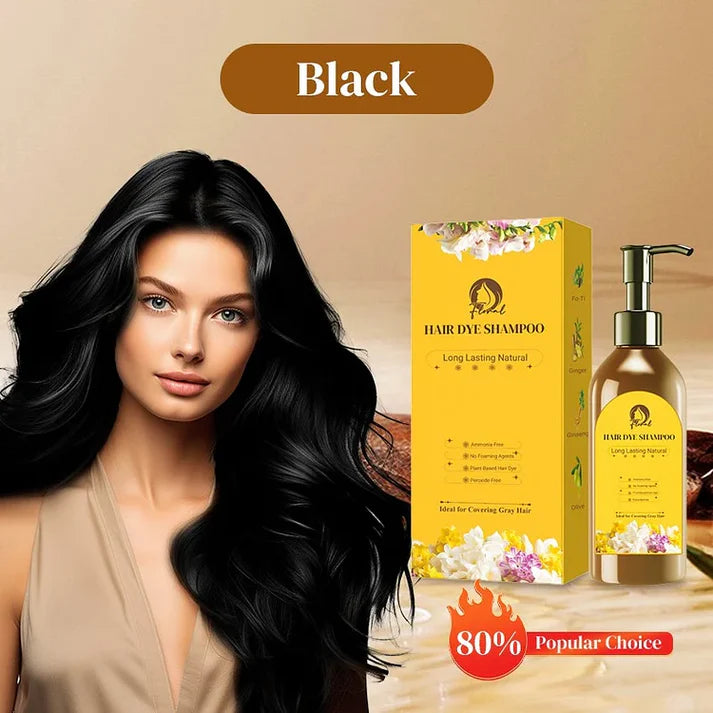 ✨Japanese Long Lasting Natural Hair Dye Shampoo ( Buy 1 Get 1 Free )🔥🔥