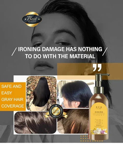 ✨Japanese Long Lasting Natural Hair Dye Shampoo ( Buy 1 Get 1 Free )🔥🔥