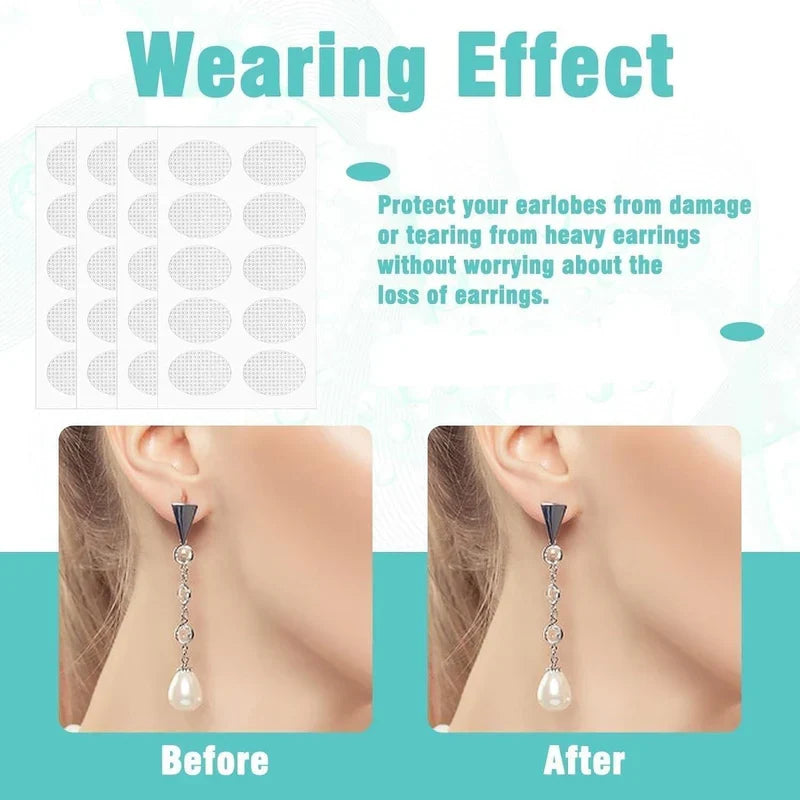 Premium Earlobe Support Patches (100 PCS)