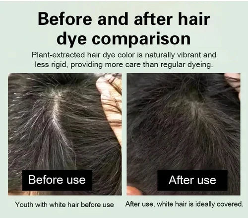 ✨Japanese Long Lasting Natural Hair Dye Shampoo ( Buy 1 Get 1 Free ) 😍✨