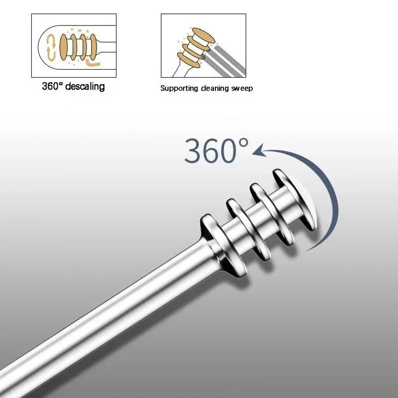 6 Pieces Stainless Steel Ear Wax Removal Kit 👂