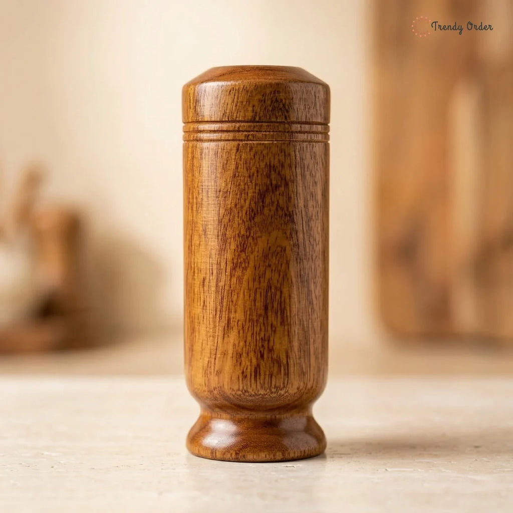 Herbal Wooden Tumbler