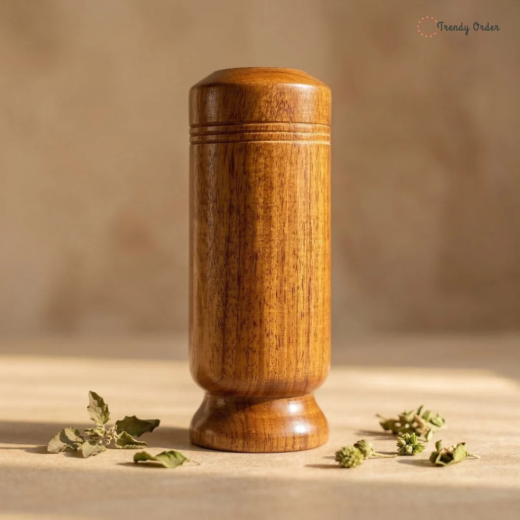 Herbal Wooden Tumbler