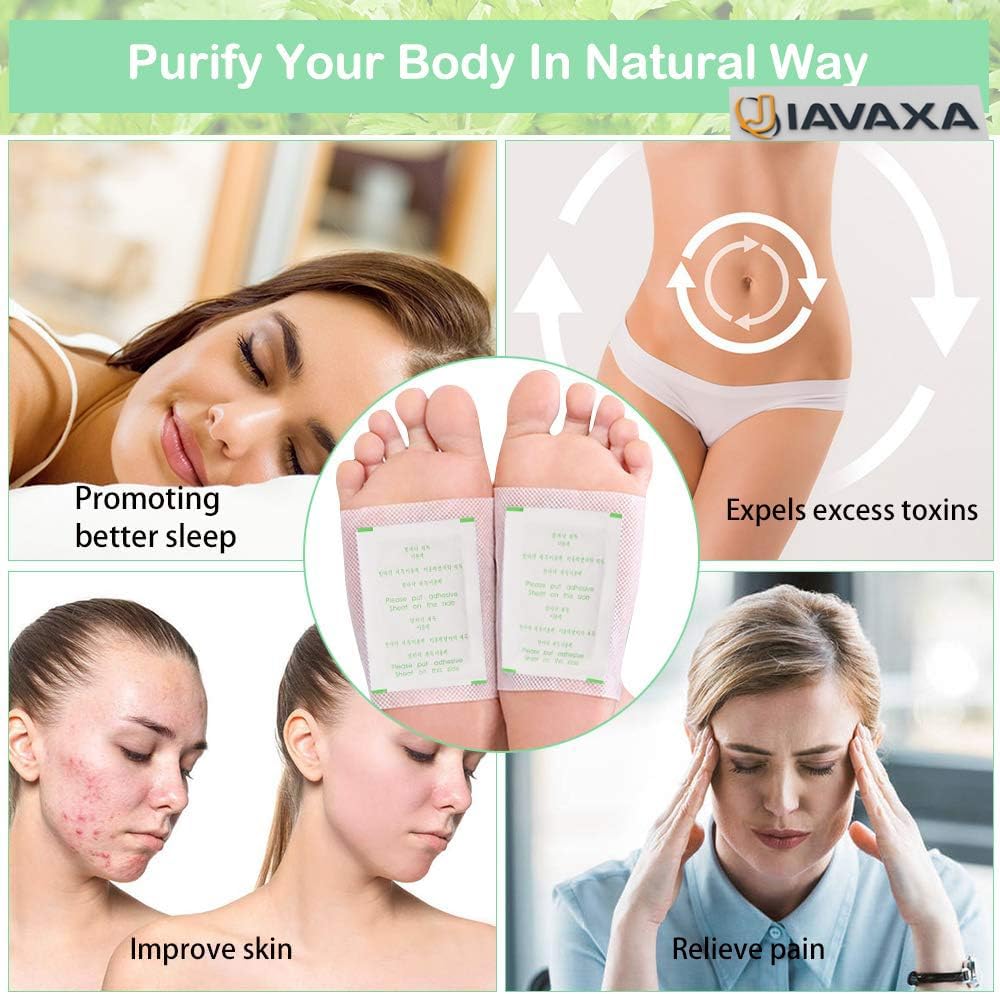 Detox Foot Pads with 100% Herbal Ingredients | 🎁Buy 1 Get 1 Free 🎁| Pack of 20|