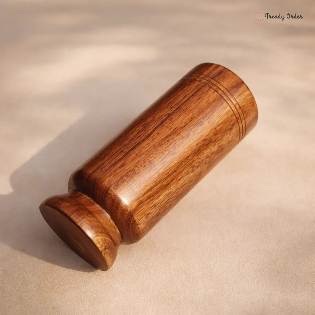 Herbal Wooden Tumbler