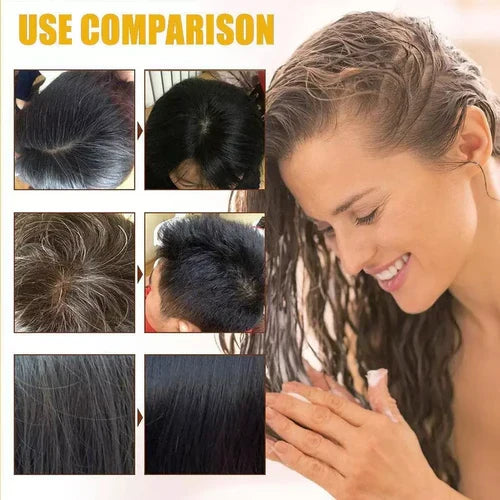 ✨Japanese Long Lasting Natural Hair Dye Shampoo ( Buy 1 Get 1 Free ) 😍✨