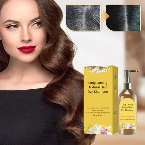 ✨Japanese Long Lasting Natural Hair Dye Shampoo ( Buy 1 Get 1 Free )🔥🔥
