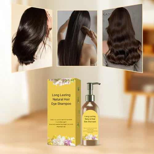 ✨Japanese Long Lasting Natural Hair Dye Shampoo ( Buy 1 Get 1 Free )🔥🔥